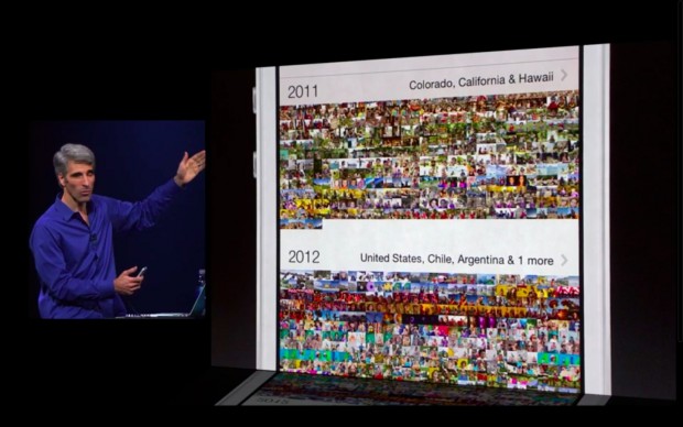 Fotos in iOS 7 (Bild: Apple/Screenshot: Golem.de)